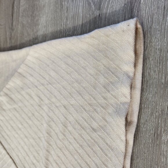 Fortune & Ivy Off White Long Sleeve Mock Neck Knit Top Women's Size L - Picture 11 of 13